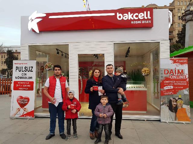 "Bakcell" Gəncədə təşkil edilən Novruz şəhərciyinin baş sponsoru olub