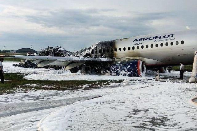 Moskva aeroportunda yanan təyyarədə azərbaycanlı olmayıb