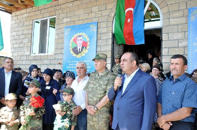 Şəhid Aqil Omarovun ailəsinə “Şücaətə görə” medalı təqdim edilib