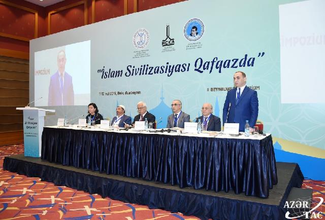 Bakıda “İslam sivilizasiyası Qafqazda”  adlı simpozium keçirilir