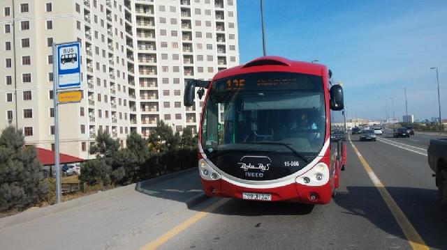 Müntəzəm xətlər üzrə avtobusların fəaliyyəti ikigünlük dayandırılacaq