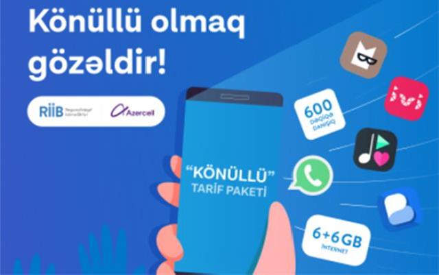 "Azercell"dən könüllülər üçün xüsusi təklif!