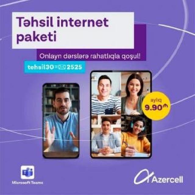  “Azercell” “Virtual Məktəb” layihəsinə növbəti töhfəsini verir