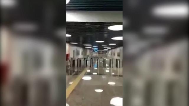 “8 Noyabr” metrostansiyasının yeni görüntüləri yayıldı