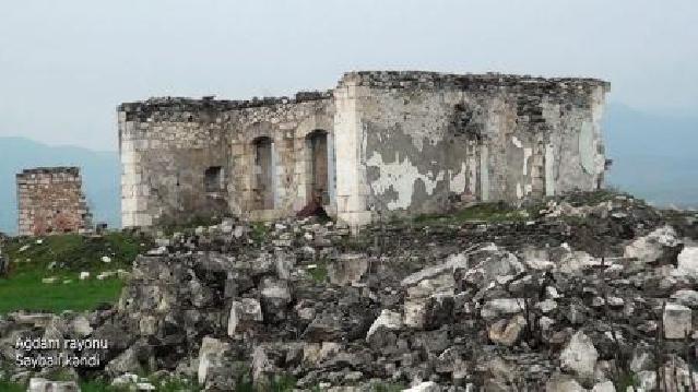 Müdafiə Nazirliyi Ağdam rayonunun Saybalı kəndinin görüntülərini yaydı