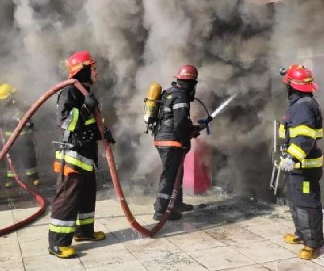 Yol Polisi paytaxtdakı yanğınla bağlı vətəndaşlara müraciət edib