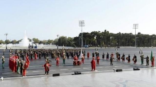 Türkiyənin Mehteran Birliyi Bakıya gəlib