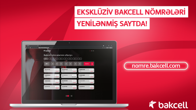 “Bakcell” nömrəsi almaq üçün ən yaxın ünvan