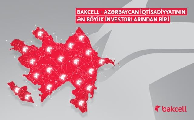 "Bakcell" 3 ildə ölkəyə 226 milyon manat həcmində sərmayə yatırıb