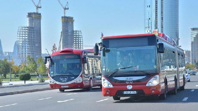 Sabah bəzi avtobusların hərəkət sxemi dəyişdiriləcək