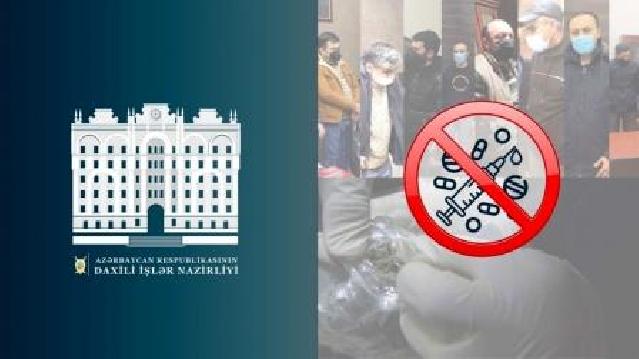 Yasamal polisi 25 kq-dan çox narkotika aşkarladı