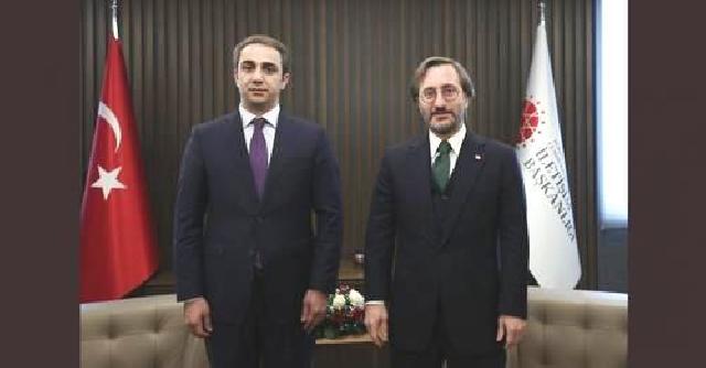 Fahrettin Altun QHT Agentliyinin rəhbərliyi ilə görüşüb