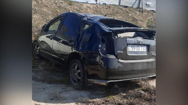 Bakıda narkoman taksi sürücüsü qəza törətdi