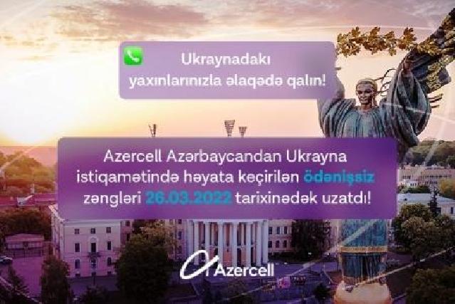 Ukraynadakı yaxınlarınızla əlaqədə qalın!