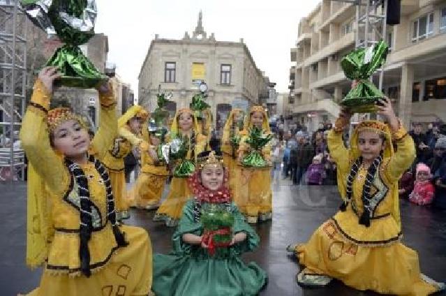 İçərişəhərdə Novruz bayramını təntənəli şəkildə qeyd edilir