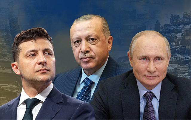 Ərdoğan Putinlə Zelenskini tezliklə bir araya gətirməkdə israrlıdır