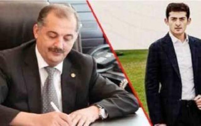 Vilyam Hacıyevin oğlu işdən çıxarıldı