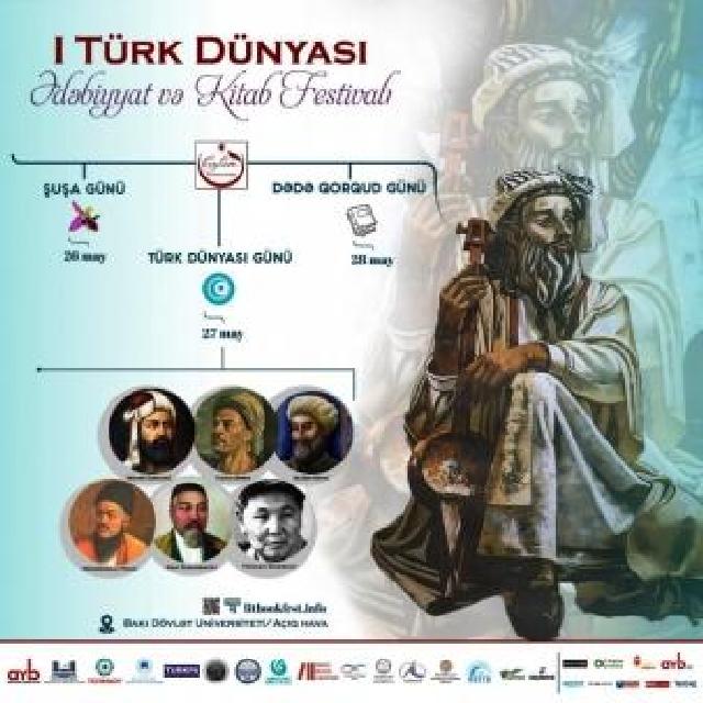 Bakıda I Türk Dünyası Ədəbiyyat və Kitab Festivalı keçiriləcək
