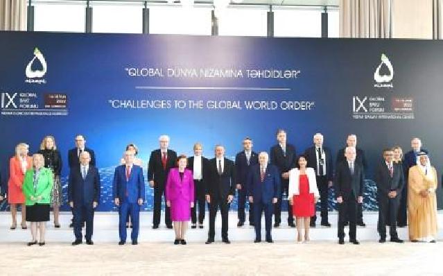 Prezident İlham Əliyev IX Qlobal Bakı Forumunda çıxış edib - YENİLƏNİB