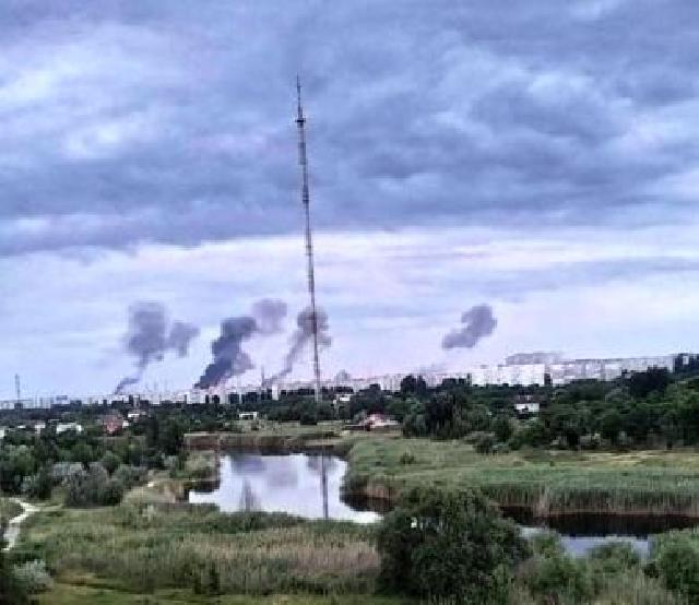 Rusiya Ukraynanın neft emalı zavodu və elektrik stansiyasına 8 raket atıb