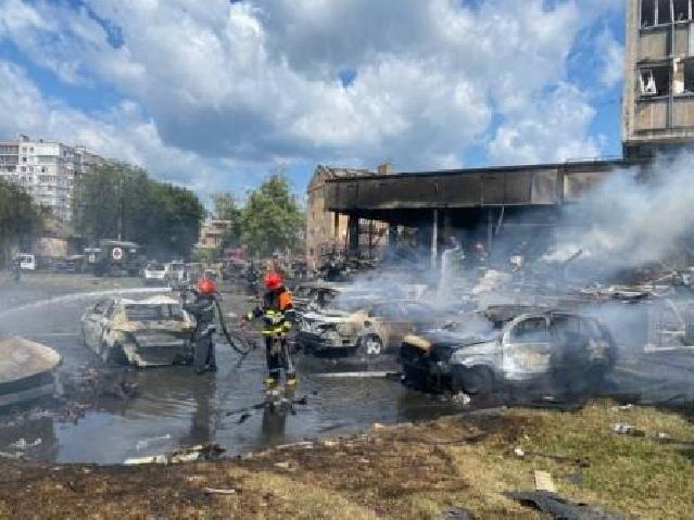 Rusiya Ukraynanın Vinnitsa şəhərini bombaladı: 12 nəfər ölüb