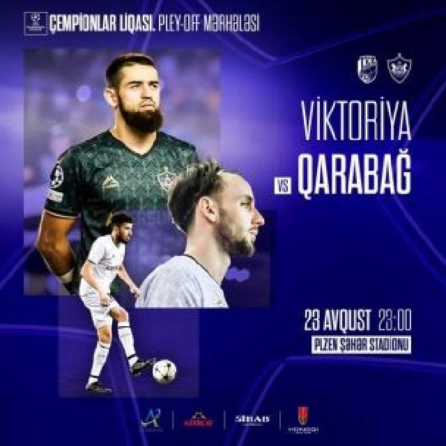 “Qarabağ” pley-off  mərhələsinin cavab oyunu üçün Çexiyaya gedib