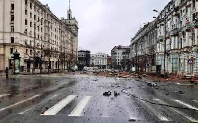 Rusiya Xarkov şəhərini bombaladı:azı 5 nəfər həlak olub 