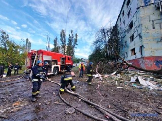 Rusiya Ukraynanın Zaporojye şəhərini bombaladı:17 nəfər öldü