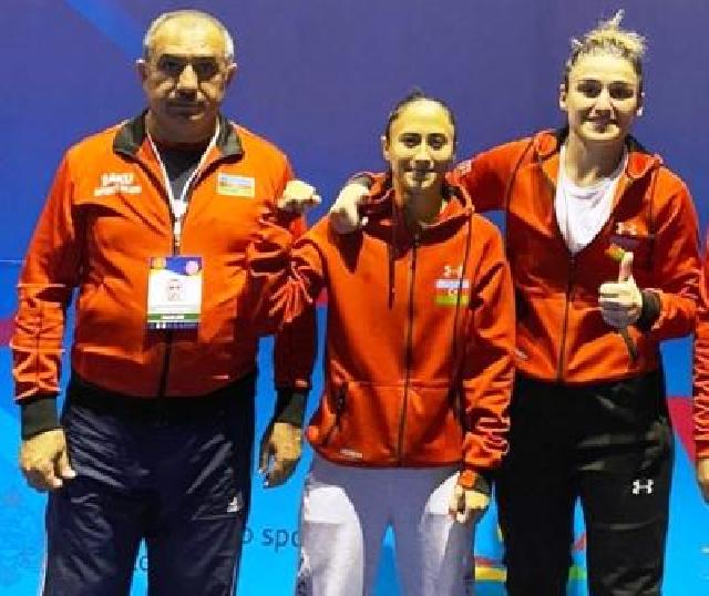Boksçumuz Aynur Rzayeva Avropa çempionatının finalına yüksəlib