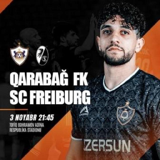 UEFA Avropa Liqası: "Qarabağ" bu gün "Frayburq"qəbul edəcək