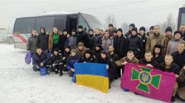Ukrayna 116 hərbçisini əsirlikdən qaytarıb