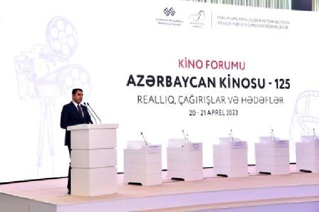 Bakıda “Azərbaycan Kinosu-125" mövzusunda Kino Forumu keçirilir