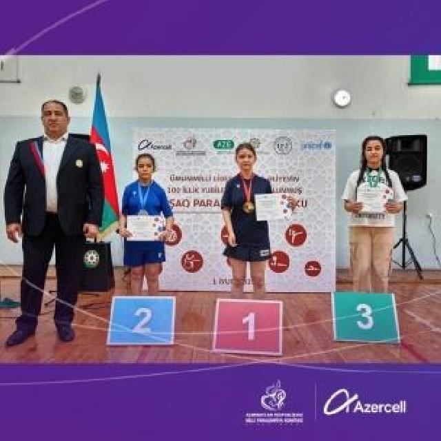 “Azercell”in dəstəyi ilə “Uşaq Paralimpiya kuboku” turniri keçirilib