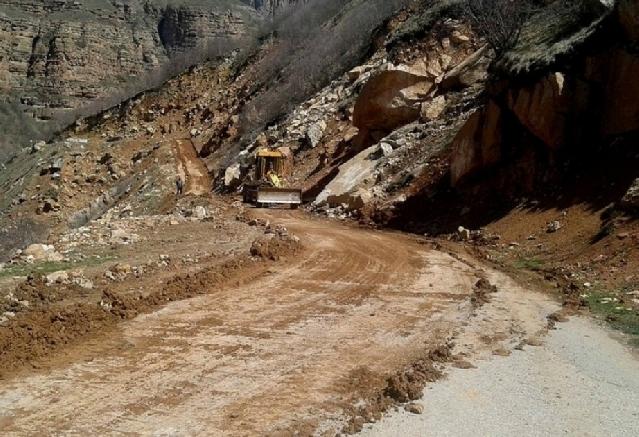 Quba-Xınalıq yolu bağlandı