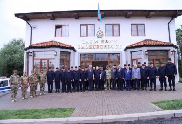 Laçında rayon prokurorluğunun inzibati binası istifadəyə verilib