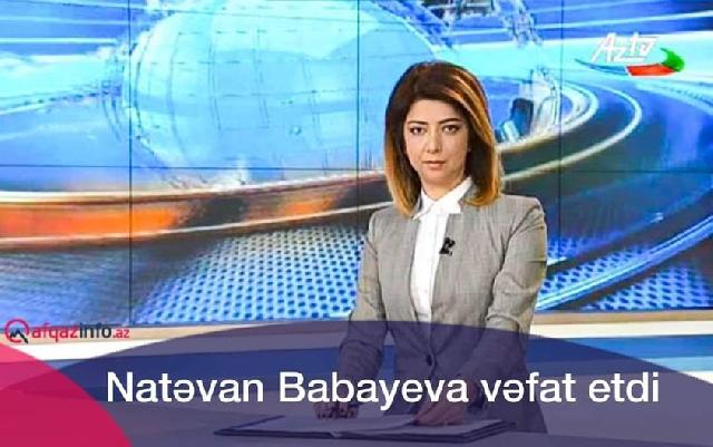 Telejurnalist Natəvan Babayeva Salyan rayonunda dəfn edilib