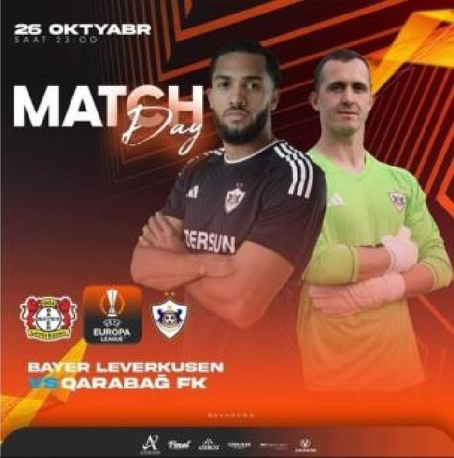 UEFA Avropa Liqası: “Bayer” və “Qarabağ”ın start heyətləri açıqlanıb