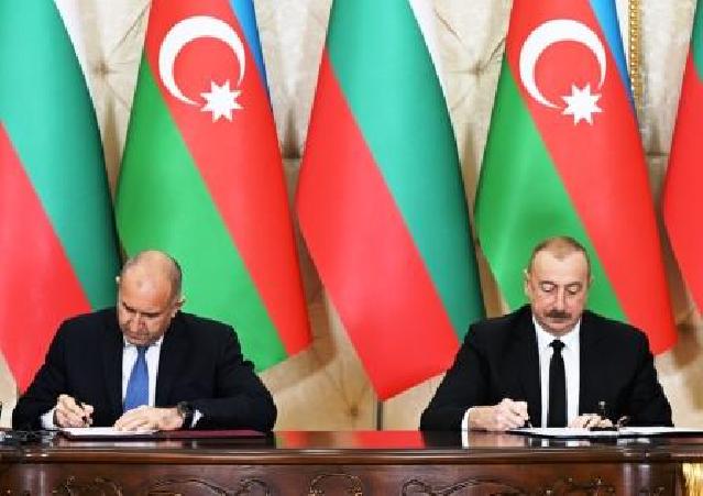 Azərbaycanla Bolqarıstan arasında 4 sənəd imzalanıb