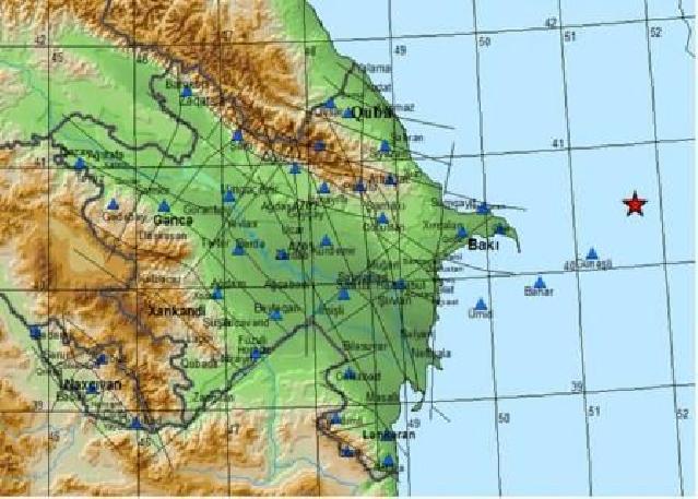 Şamaxıda 3,1 ballıq zəlzələ olub