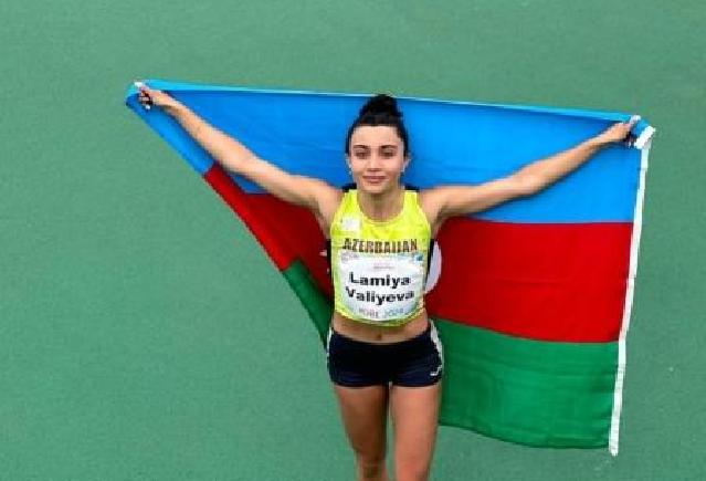 Qızıl medalı Azərbaycan xalqına həsr edirəm-Lamiyə Vəliyeva