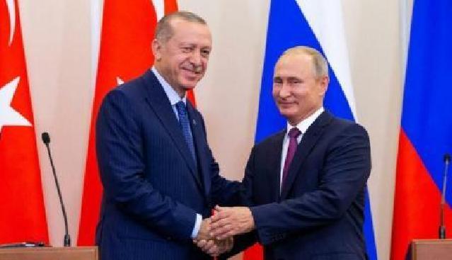 Ərdoğan Putinin ad gününə özəl hədiyyə göndərib