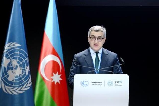 COP29:Biznes, investisiya və xeyriyyəçilik üzrə İqlim Platforması işə başlayıb