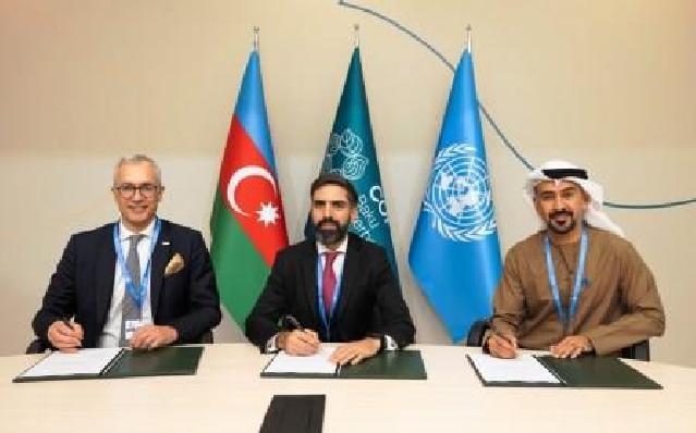 SOCAR, “Masdar” və “ACWA Power” arasında Memorandum imzalanıb