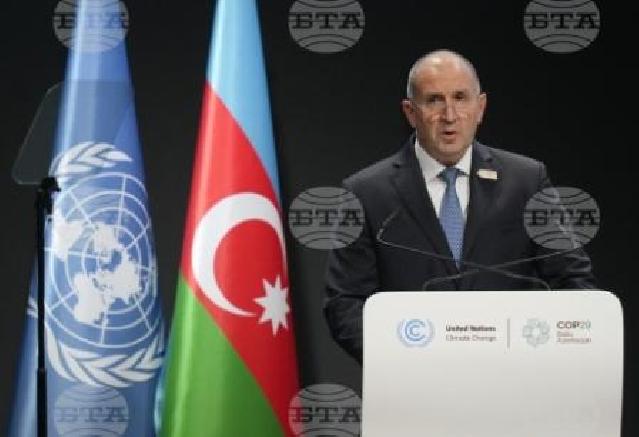 Azərbaycan Bolqarıstanın regionda əsas strateji tərəfdaşıdır-Rumen Radev